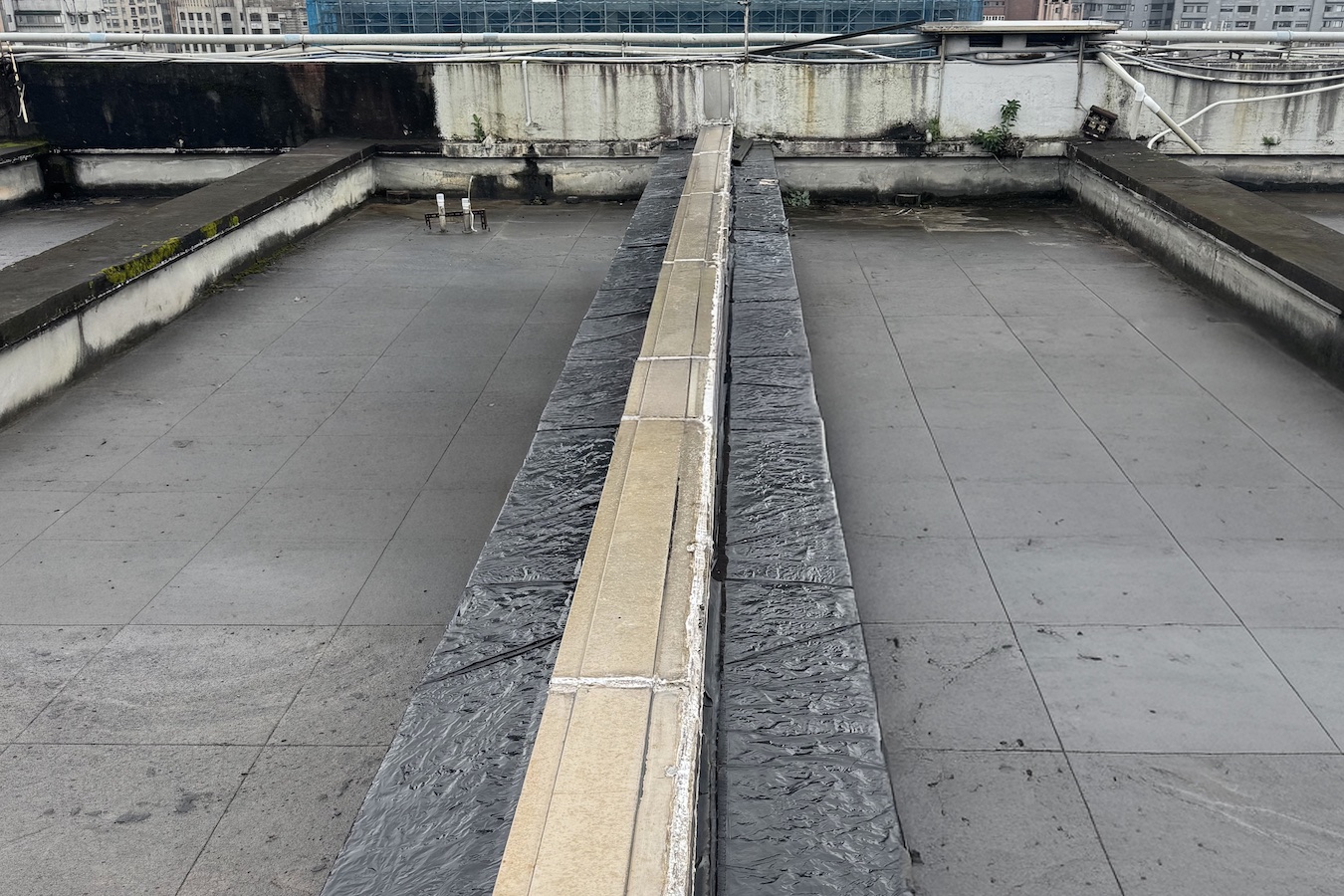 工程實錄：建築伸縮縫防護